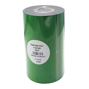 ריבון גליל דיו Premium RIBBON 110Mx300m Wax Out