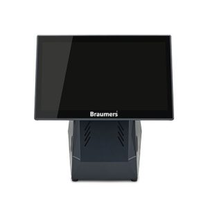 קופת אנדרואיד שני מסכים ומדפסת Braumers POS BRPS-AN2DP80B