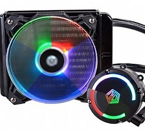 קירור נוזלי למעבד ID-COOLING AURAFLOW 120 RGB