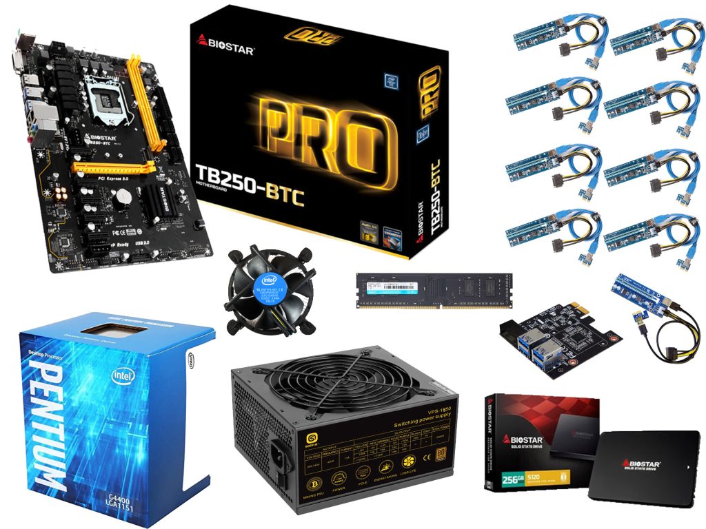 חבילה לכריית מטבעות דיגיטליים 1850W