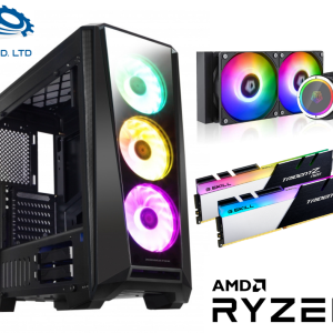 מחשב גיימינג נייח הכולל מעבד AMD Ryzen 5 5600X, כ.מסך RTX2060, כונן SSD NVMe 1TB