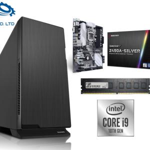 תחנת עבודה i9-10850K כולל לוח אם Z490GTA, זיכרון 32GB 3200Mhz