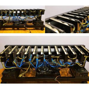 מערכת לכריית מטבעות NVIDIA RTX A2000 ETH: 492Mh/s (12 כרטיסי כריה)