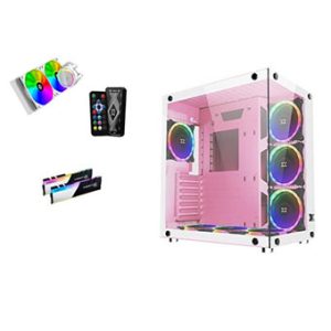 מחשב גיימינג ורוד נייח Intel Core i5-10600KF RTX3060