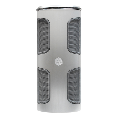מארז מחשב כסוף SilverStone SST-KL03S-W Kublai Tower Chassis Silver