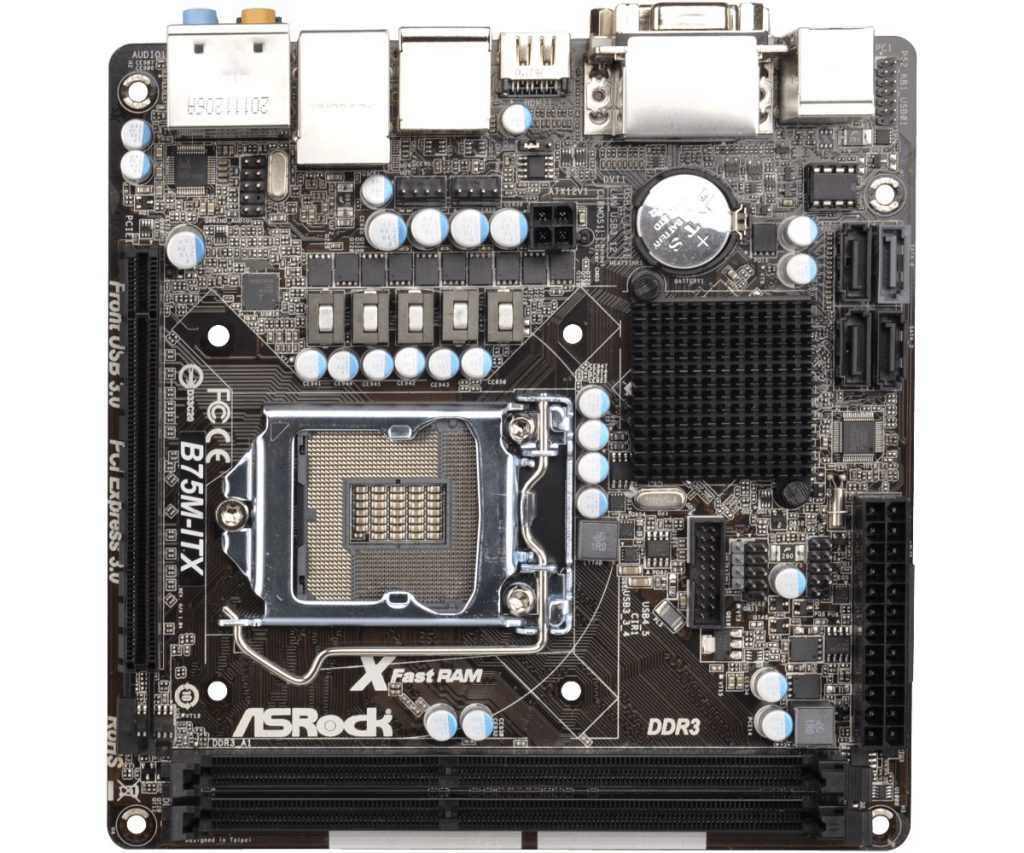 לוח אם ASRock B75M-ITX