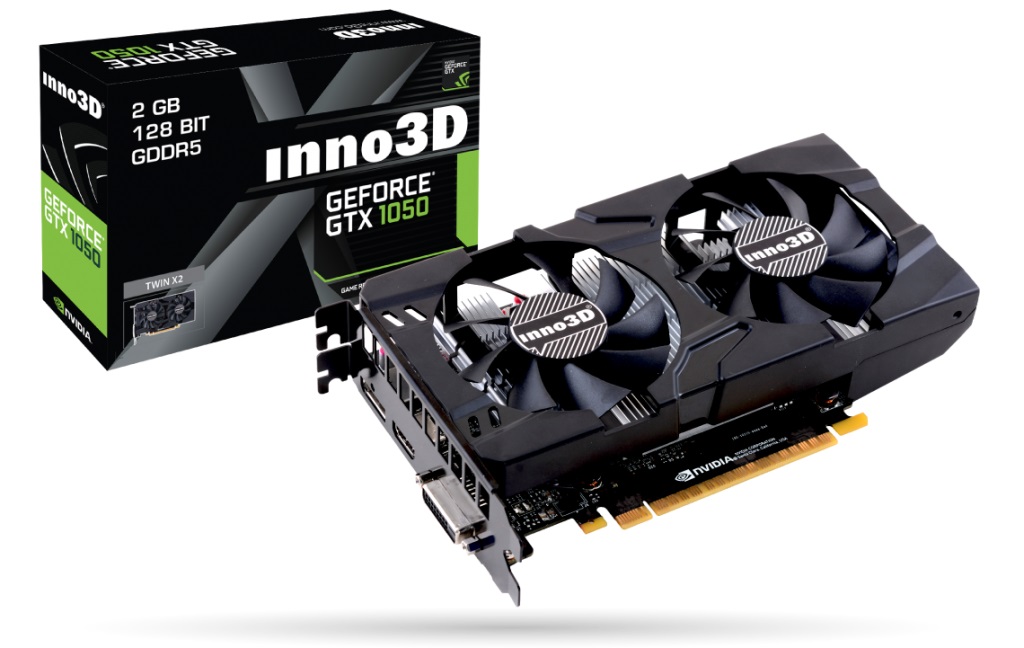 כרטיס מסך Inno3D GeForce GTX 1050 X2