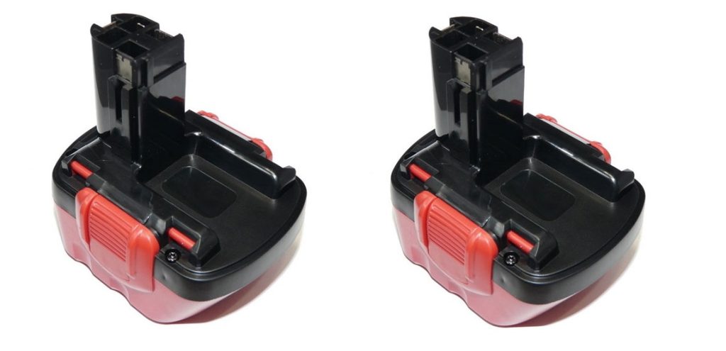 2 סוללות נטענות לבוש Bosch 3A 12V