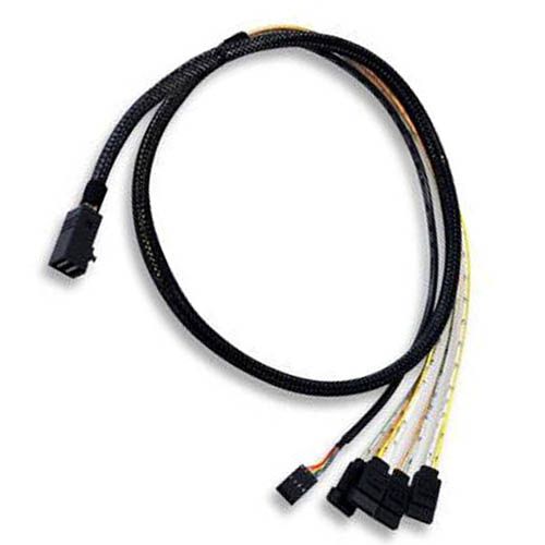כבל LSI LSI00410 SFF-8643 TO 4XSATA 60CM