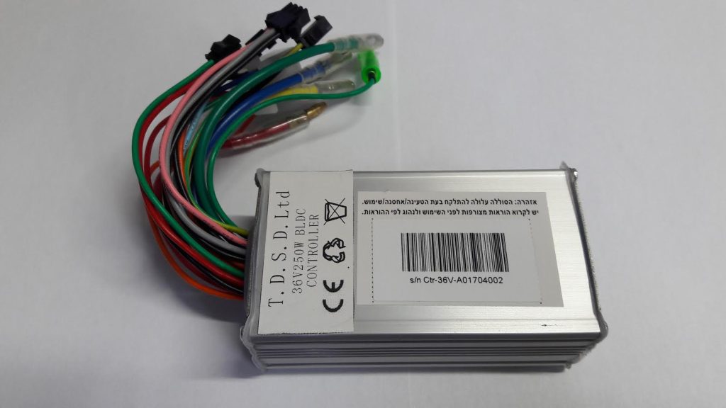 בקר לאופניים חשמליים 250W 36V