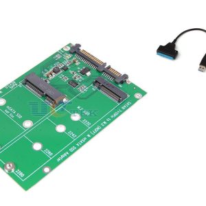 M.2 and MSATA to 2.5" SATA converter + USB 3.0