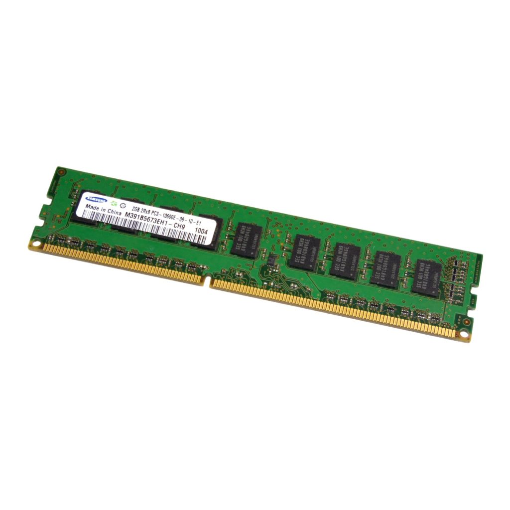 זיכרון Samsung 2GB 2Rx8 PC3 10600R M391B5673EH1-CH9