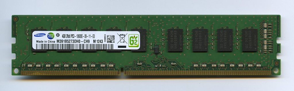 זיכרון Samsung 4GB 2Rx8 PC3 10600E M391B5273DH0-CH9