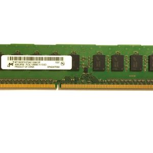 זיכרון Micron 4GB 2Rx8 PC3L 12800E MT18KSF51272AZ-1G6K1ZF