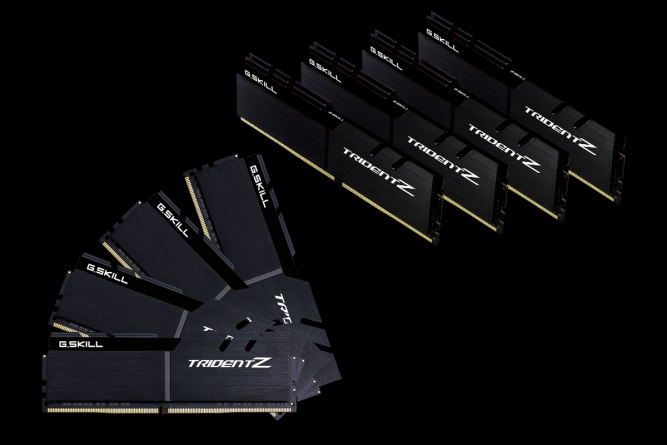 זיכרון למחשב נייח G.Skill DDR4 F4-3866C19Q2-128GTZKK 8x16GB 3866MHz TridentZ