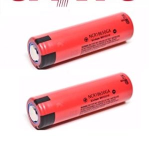 זוג סוללות ליתיום 18650 Sanyo GA 3500mAh 3.6V