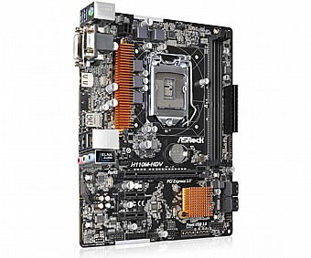 לוח אם - ASROCK H110M-HDV VGA+HDMI
