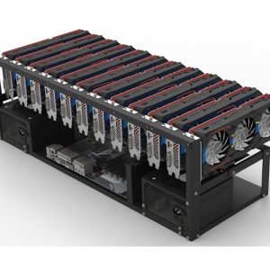מארז ריג למייניג Mining Frame Case For Up To 12 Cards