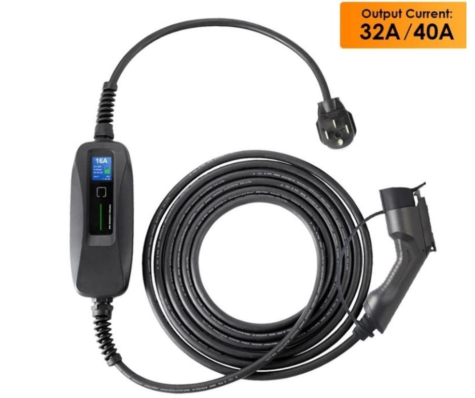 מטען נייד לרכב חשמלי PORTABLE EV CHARGER 40A