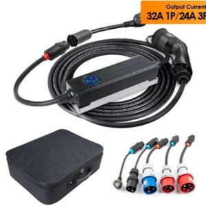 מטען נייד לרכב חשמלי PORTABLE EV CHARGER 32A
