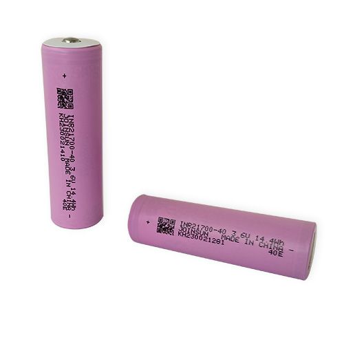 זוג סוללת ליתיום נטענת 21700 3.6V 4000mAh