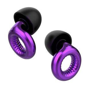 AudioFeel LIVE | Vivid Purple - אטמי אוזניים מתקדמים להגנה על השמיעה במסיבות, פסטיבלים ומוזיקאים