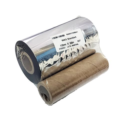 רדיד דיו למדפסת מדבקות wax standard 110 x 300 out