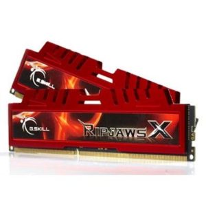 זיכרון למחשב נייח שולחני - G.Skill RipjawsX F3-10666CL9D-4GBXL  DDR3 1333MHz Dual Memory Kit