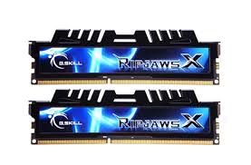 זיכרון למחשב נייח שולחני - G.Skill RipjawsX F3-10666CL7D-8GBXH DDR3 1333MHz Dual Memory Kit