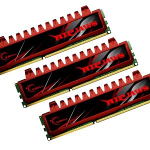זיכרון למחשב נייח שולחני - G.Skill RipjawsX F3-12800CL9T-12GBRL 3x4GB DDR3 1600MHz Triple Memory Kit