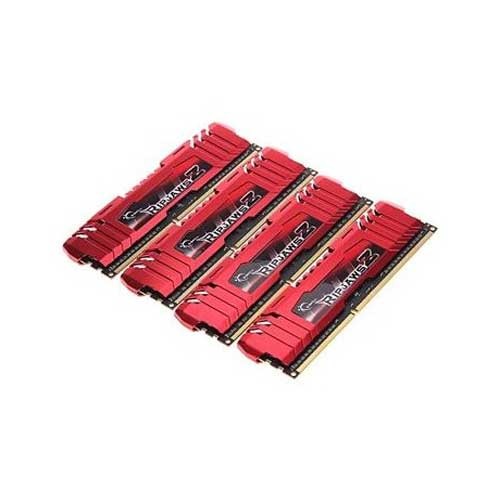 זיכרון למחשב נייח שולחני - G.Skill RipjawsZ F3-12800CL9Q-16GBZL 4x4GB DDR3 1600MHz Quad Memory Kit