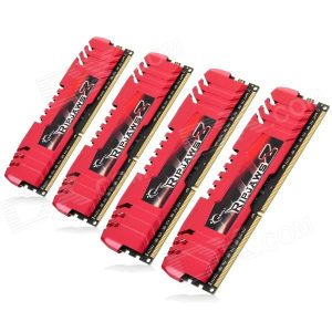 זיכרון למחשב נייח שולחני - G.Skill RipjawsZ F3-14900CL9Q-16GBZL 4x4GB DDR3 1866MHz Quad Memory Kit