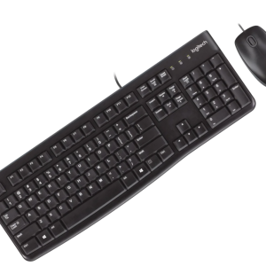 מקלדת ועכבר חוטיים Logitech Desktop MK120 USB