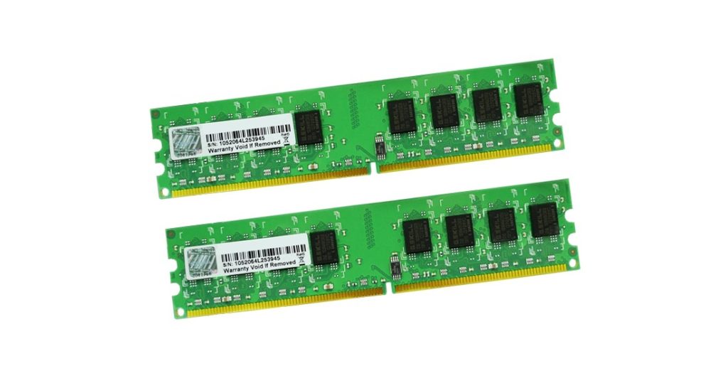 זיכרון למחשב - F2-6400CL5D-4GBNT DDR2 2x2GB 800MHz