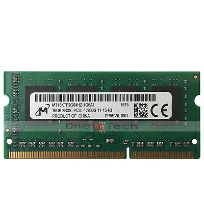 זיכרון למחשב נייד 16G1600PC3L12800