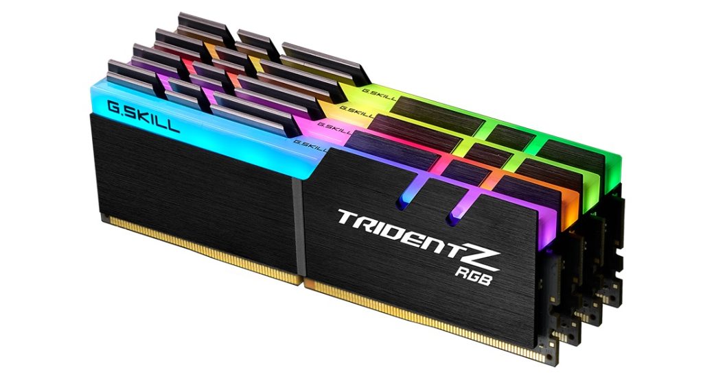 זיכרון למחשב נייח G.Skill DDR4 32GB 3600Mhz F4-3600C17Q-32GTZR
