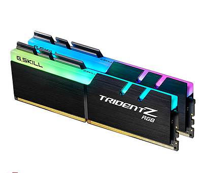 זיכרון למחשב נייח G.skill F4-3600C16Q-64GTZRC Trident Z RGB DDR4-3600MHz 64GB (4x16GB)