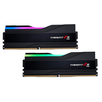 זיכרונות G.Skill DDR5 F5-6000J4040F16GX2-TZ5RK 2x16GB 6000MHz RGB Black