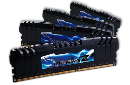 זיכרון למחשב נייח שולחני - G.Skill RipjawsZ F3-17000CL9Q-16GBZH 4x4GB DDR3 2133MHz Quad Memory Kit