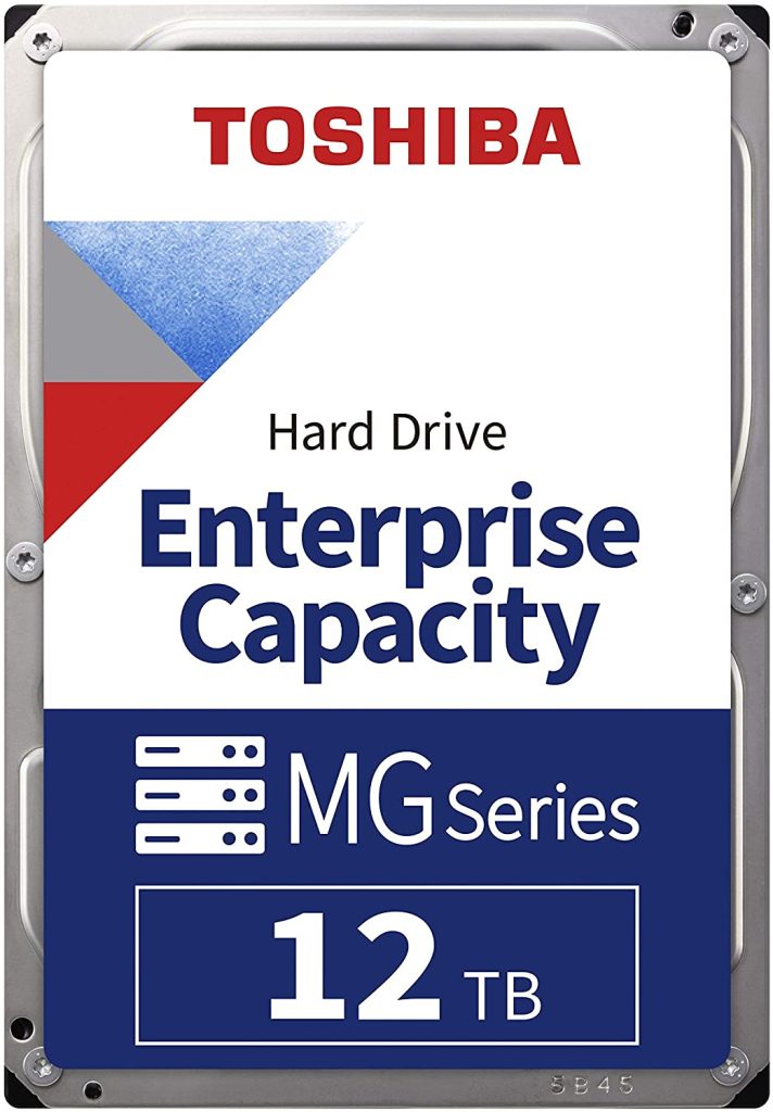 דיסק קשיח Toshiba 12TB 7200RPM 256MB 3.5" MG07ACA12TE Enterprise (קיים במלאי)