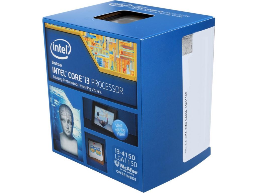 מעבד Intel Core i3-4150 Processor BOX 3.5Ghz