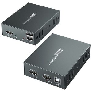 מאריך טווח HDMI KVM עם תמיכה ב-4K שליטה מרחוק ללא פשרות PWAY HT249HK