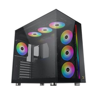 מארז מחשב Xigmatek Aqua Ultra Air שחור כולל ספק 600w 700w 750w 850w