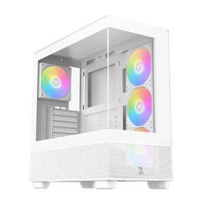 מארז מחשב לבן - Xigmatek ENDORPHIN AIR V2 ARCTIC כולל ספק 600w 700w 750w 850w