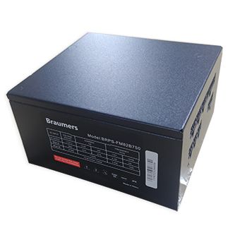 ספק כוח למחשב נייח Braumers PSU 750W 80+ BRPS-FM82B750 Full Modular