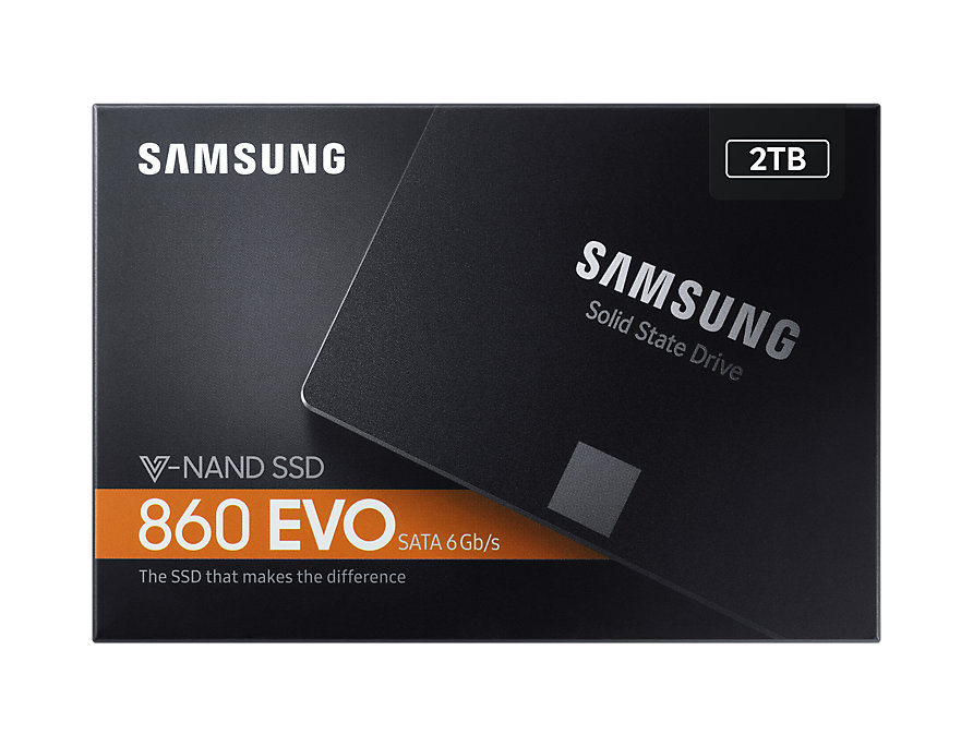 כונן SSD פנימי סמסונג 860 Samsung EVO MZ-76E2T0BW 2TB