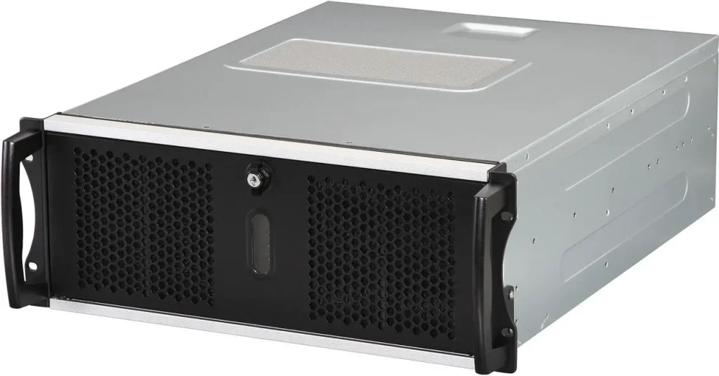מארז Chenbro Rackmount 4U RM41300 EATX 3x5.25+1x3.5+12cm front