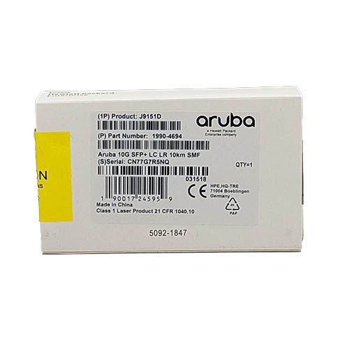 ג'יביק HPE Aruba J9151D 10Gbs SFP+ LR 10Km SM Module GBIC