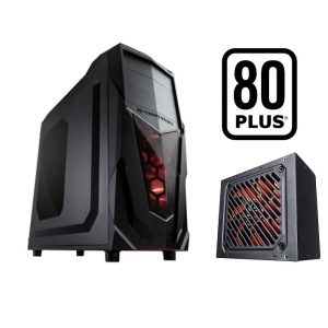 מארז מחשב MACH II כולל ספק כוח 80+ 500W