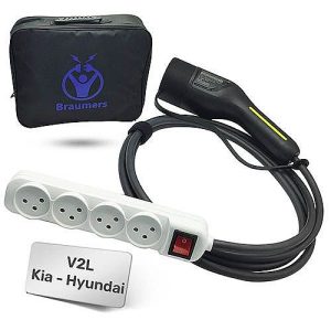 מתאם טעינה Braumers V2L הופך את רכב החשמלי שלך למקור חשמל נייד!